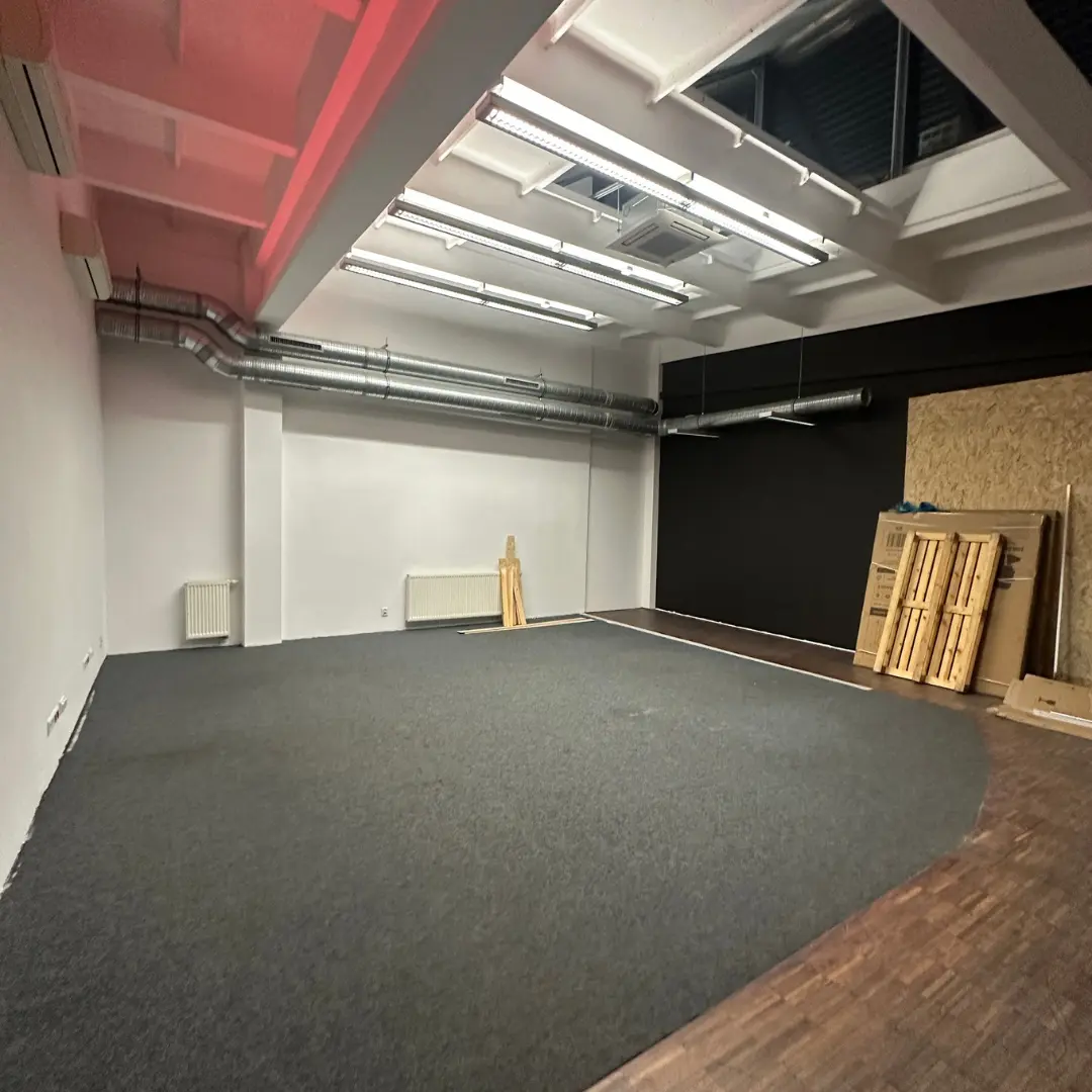 Realizacja studia kalisteniki Workout Athlete 90 m2
